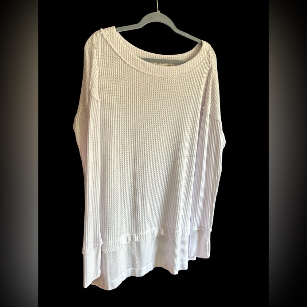 Free People White Long Sleeve Top - Picture 3 of 11